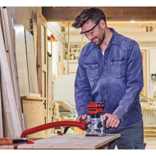 Einhell Professional PXC 18v TP-RO 18 Set Li Cordless Palm / Trim Router &amp; Router Set - Body Only