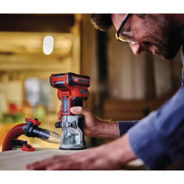 Einhell Professional PXC 18v TP-ET 18 Li Brushless Palm / Trim Router - Body Only