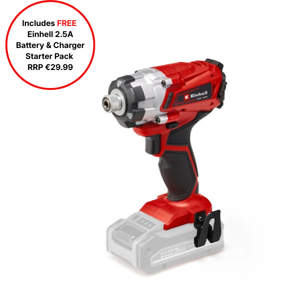 Einhell PXC 18V TE-CI 18/1 Li Cordless Impact Driver - Body Only