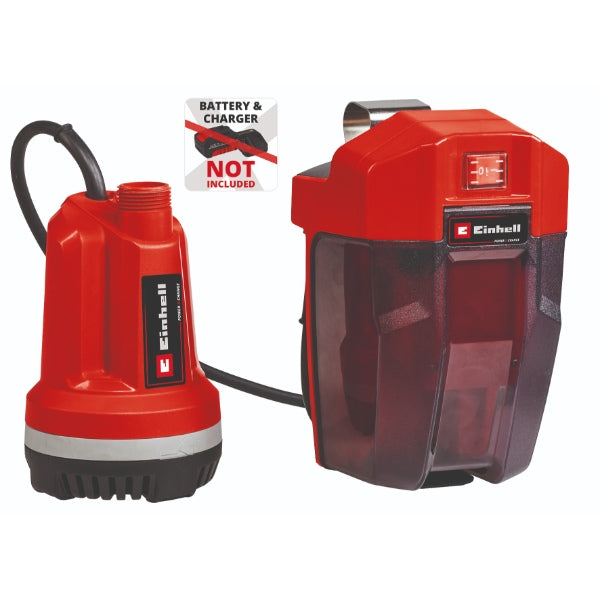 Einhell PXC 18v GE-PP 18 RB Li Cordless Clear Water Pump - Body Only