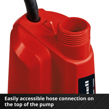 Einhell PXC 18v GE-PP 18 RB Li Cordless Clear Water Pump - Body Only