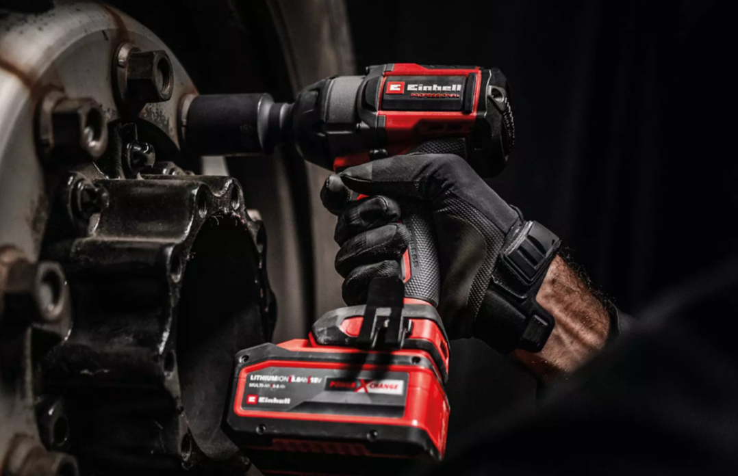 Einhell Professional PXC 18v 750nm Compact Impact Wrench Kit (1x 5.2AH)