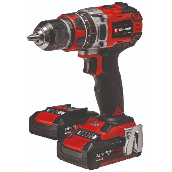 Einhell PXC 18v TP-CD 18/50 Li-i BL Cordless Combi Drill Kit (2x2,0Ah)