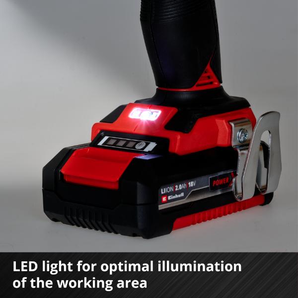 Einhell PXC 18v TP-CD 18/50 Li-i BL Cordless Combi Drill Kit (2x2,0Ah)