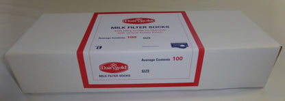 Dairygold Milk Filter Sock 100 Pack White