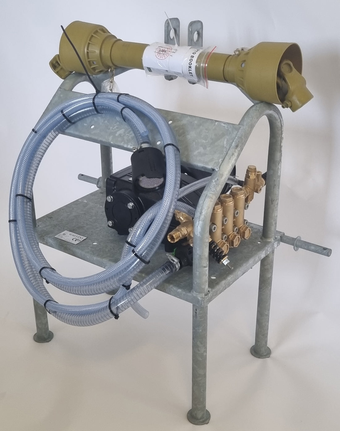 PTO Pressure Washer with Hawk Pump with 4 Leg Frame