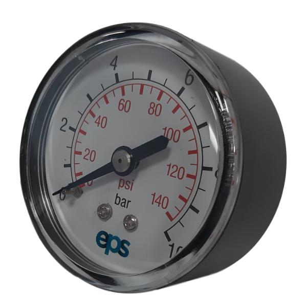 EPS Pressure Gauge 140psi 50mm Dial 1\4 bsp thread Bottom Entry