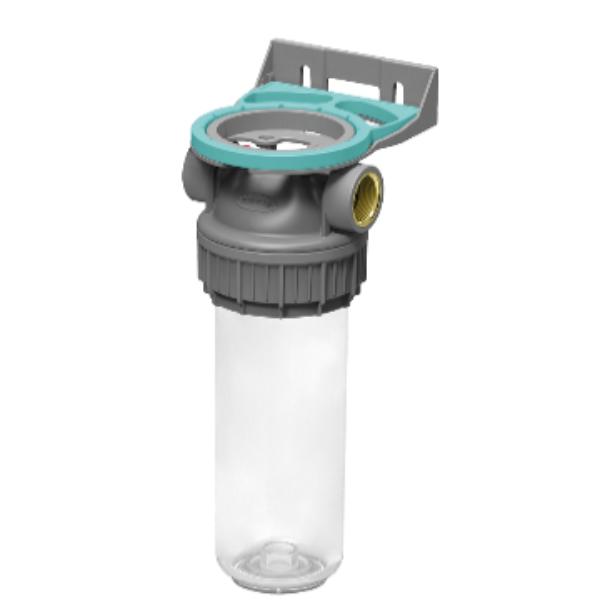 Water Filter Clear 10”x 2.5” Housing with 3/4” Port- Eco Soft