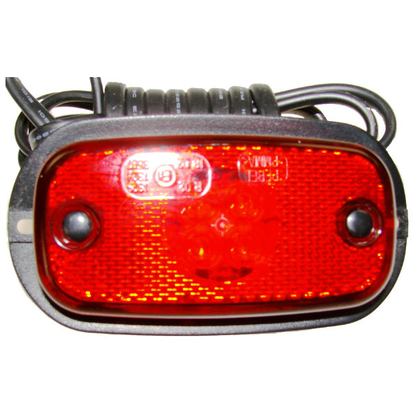 LED Rear Red 12/24V Bk Rm20-Varivolt