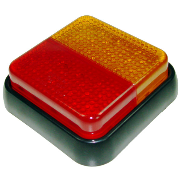 LED 3 Function Square Rear Combi Lamp 12V