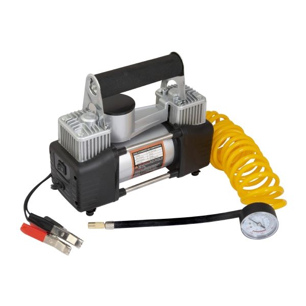 12V Compressor for car and bike tyres
