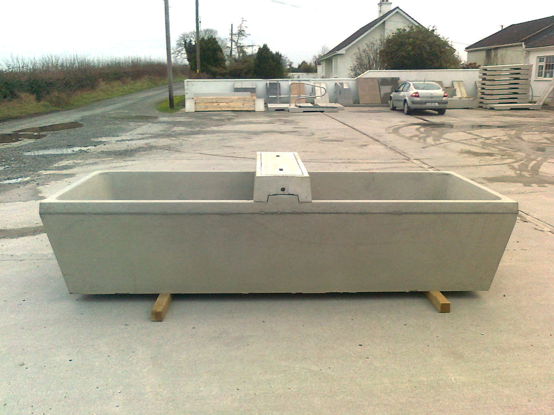 Top Fill Concrete Water Trough 500 Gallon