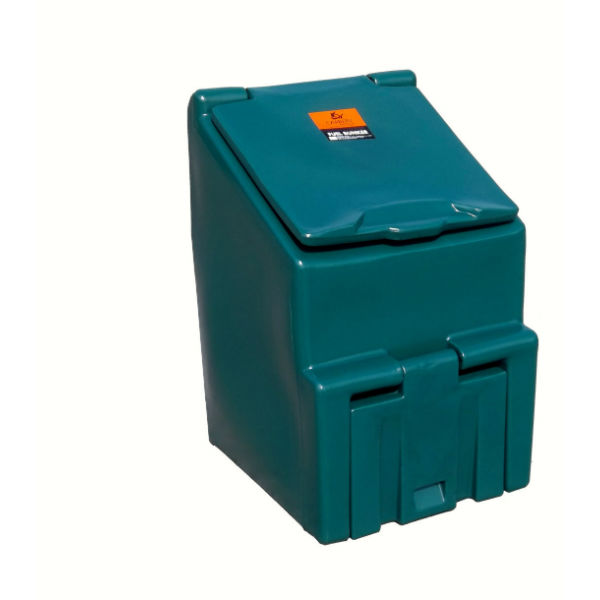 Carbery Slimline Coal Bunker 3 Bag Green - Stand Sold Separately