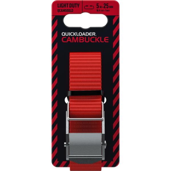 Ql Cambuckle 5,0Mx25mm 500Kg (2 Pack)