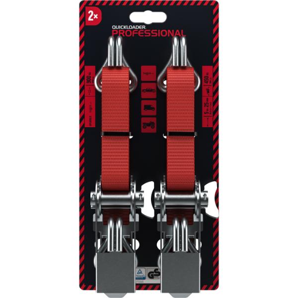 Ql Professional 900Kg 5M (2 Pack) 25mm