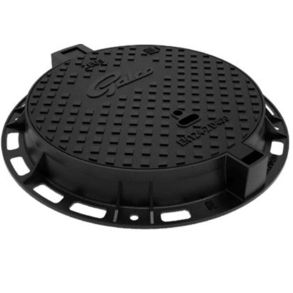 D400 Galco Zeus Ductile Iron Cover Round Diameter 600mm