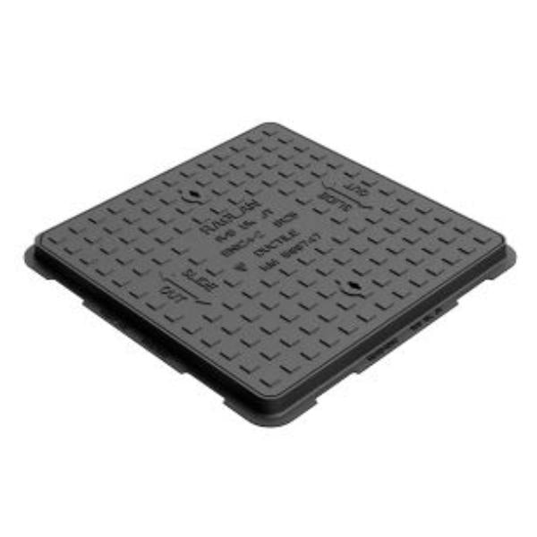 B125 Ductile Iron Manhole Cover 600 x 600 x 40