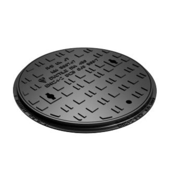 B125 Ductile Iron Manhole Cover  Diameter 450mm