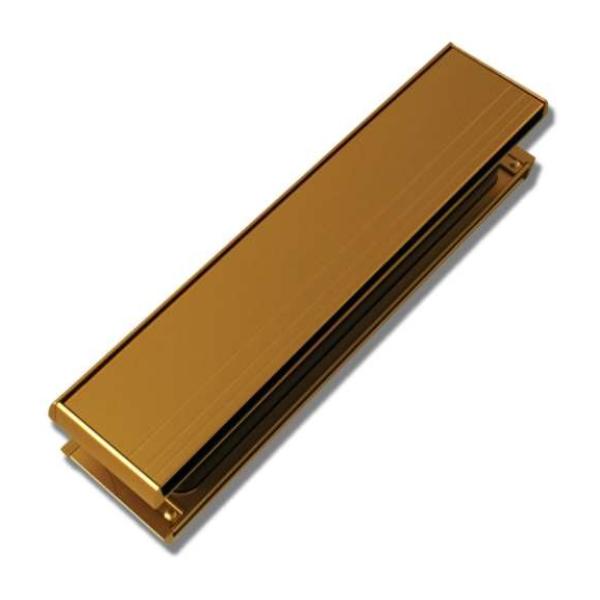 Mila Letterbox Post Master Surround F3 Flap F3 Gold