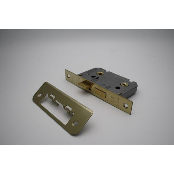 Eurospec Eurospec Bathroom Lock 3.0" Brass