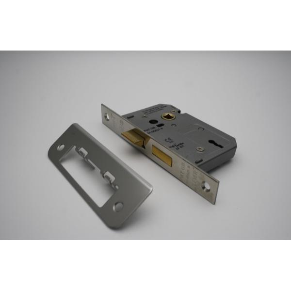 Eurospec 2 Lever Sashlock - Economy  3" Nickle