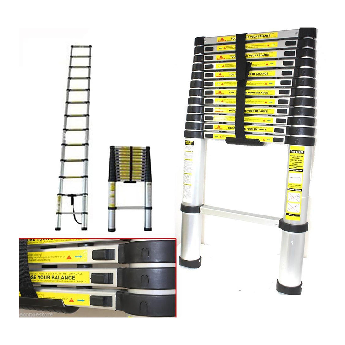 Safeline Telescopic Ladder Inc Bag