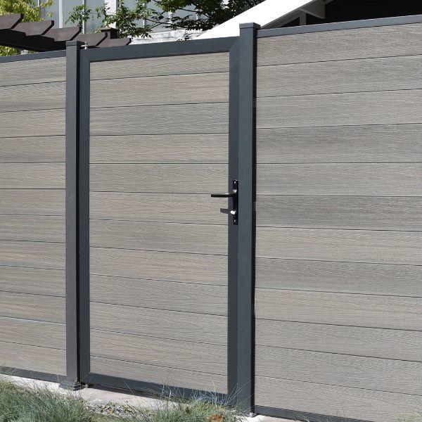 Composite Gate Kits 1800mm Fossil (Light Grey)
