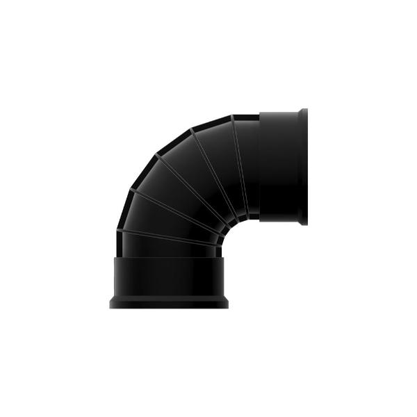 Twinwall Pipe 90 Deg Bend 225mm