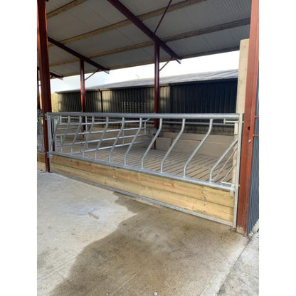 Timber Feed Barrier Gate 76mm 4.4M