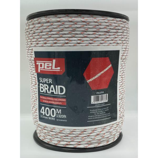 Pel Super Braid Wire 400M