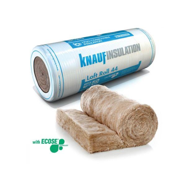 KNAUF EARTHWOOL FIBRE GLASS INSULATION TO COVER 8.30 SQ.M