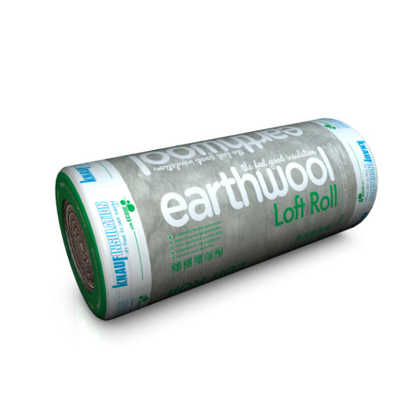 KNAUF EARTHWOOL FIBRE GLASS INSULATION TO COVER 5.59SQM