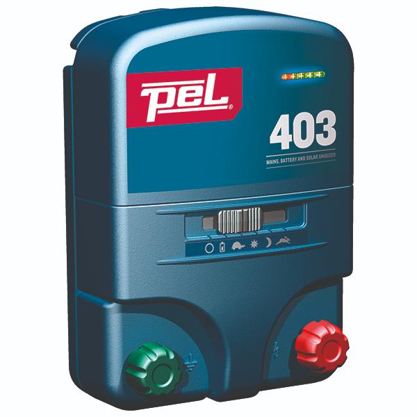 Pel 3 Output Joules Mains, Battery And Solar Ready Fencer