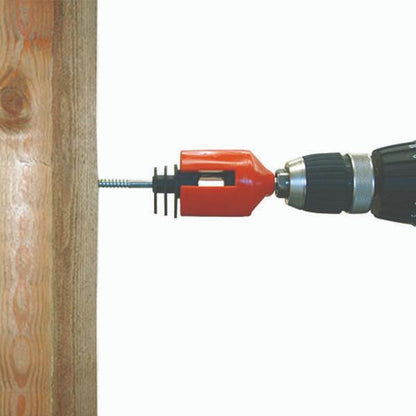 Electro Power Drill Attachment For Screw Insulator
