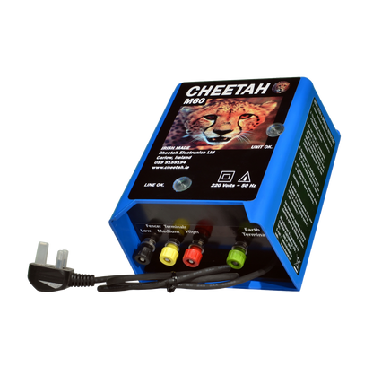 Cheetah M60 Mains Fencer Blue