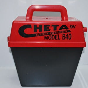 Chetah 9V Battery Fencer Red