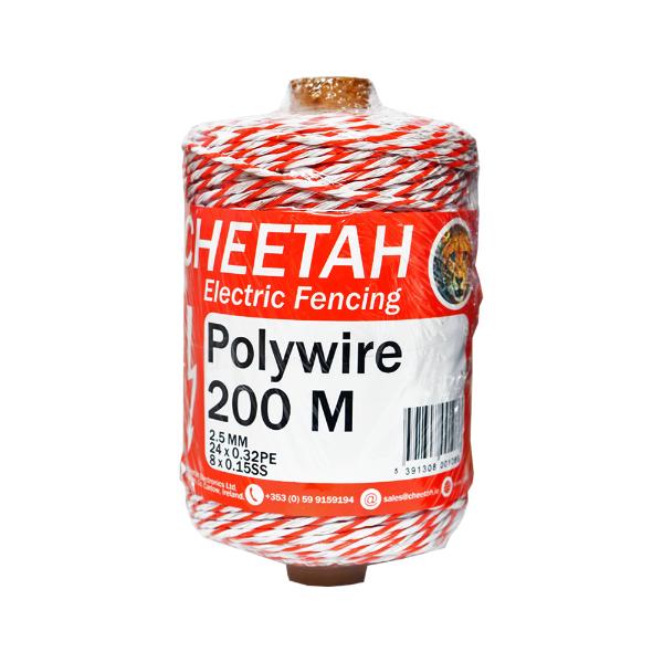 Cheetah Polywire 8 Conductor 200M