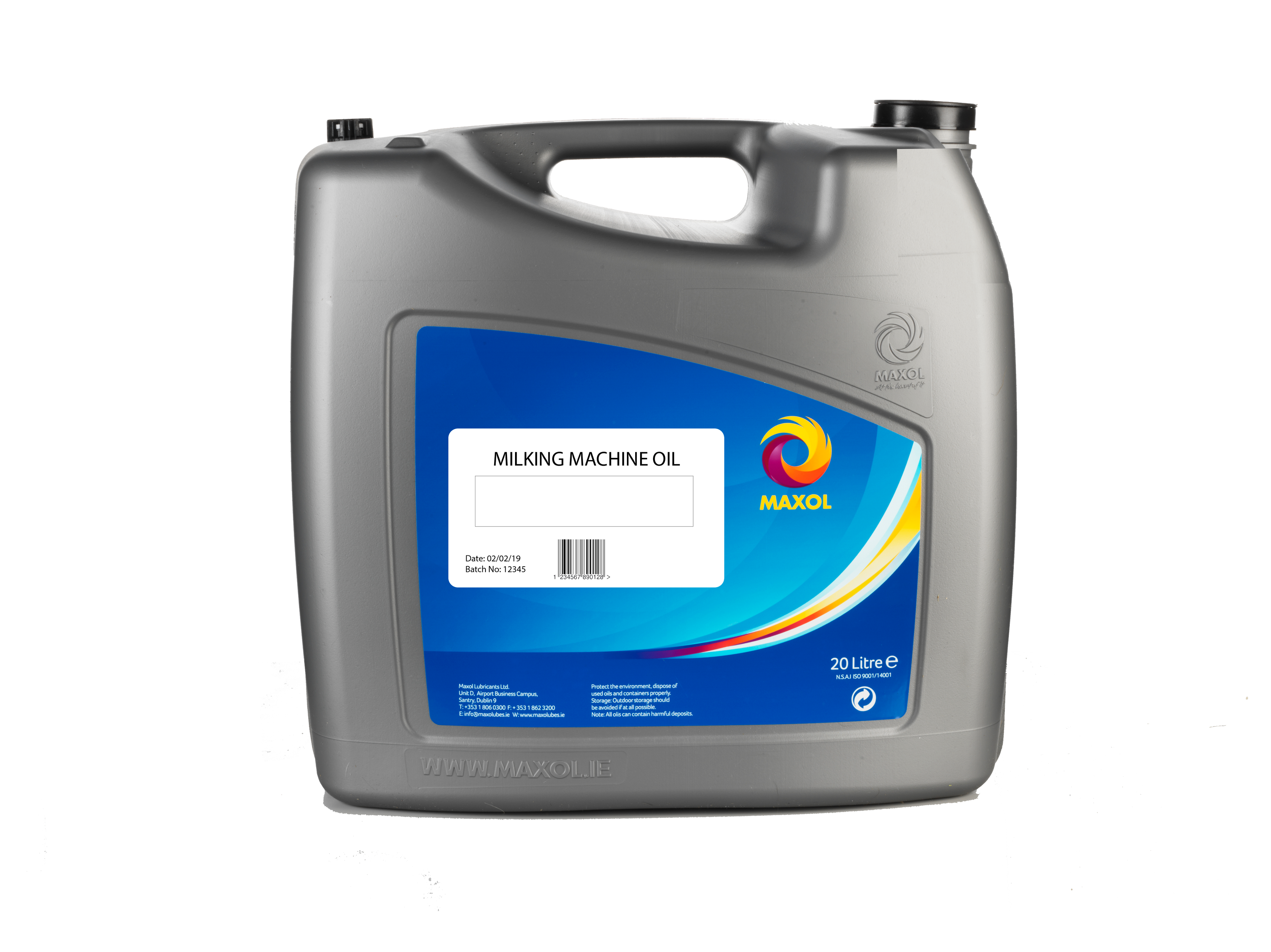 Maxol Milking Machine Oil 20L