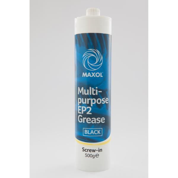 Maxol Multipurpose Ep2 Grease Black 500G Cartridge