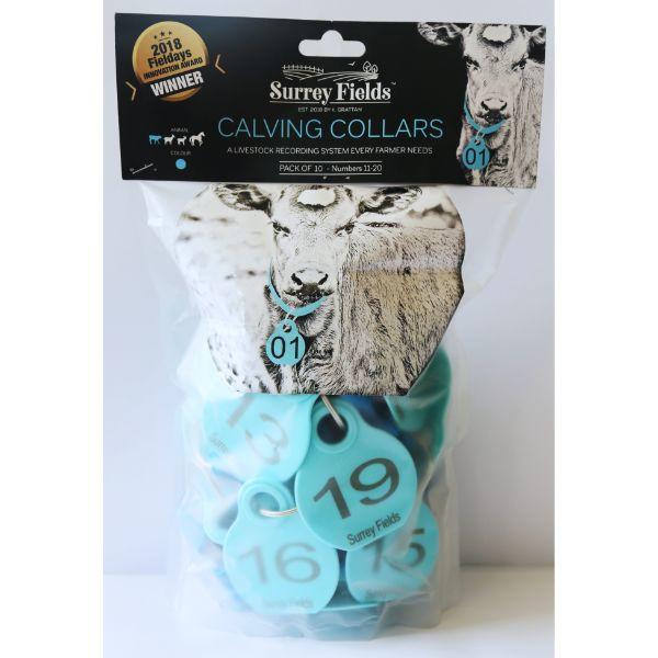 Calving Collar Blue (11-20)