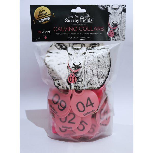 Calving Collar Pink (1-10)