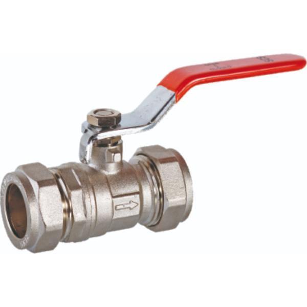 1/2" Compression  Lever Ballvalve