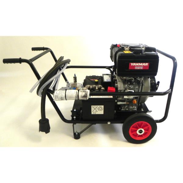 Yanmar 9.9Hp Diesel Pressure Washer With Interpump Pump