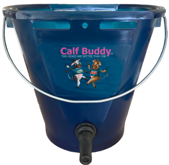 Milkbar Calf Buddy Single Clear Bucket Feeder 9L
