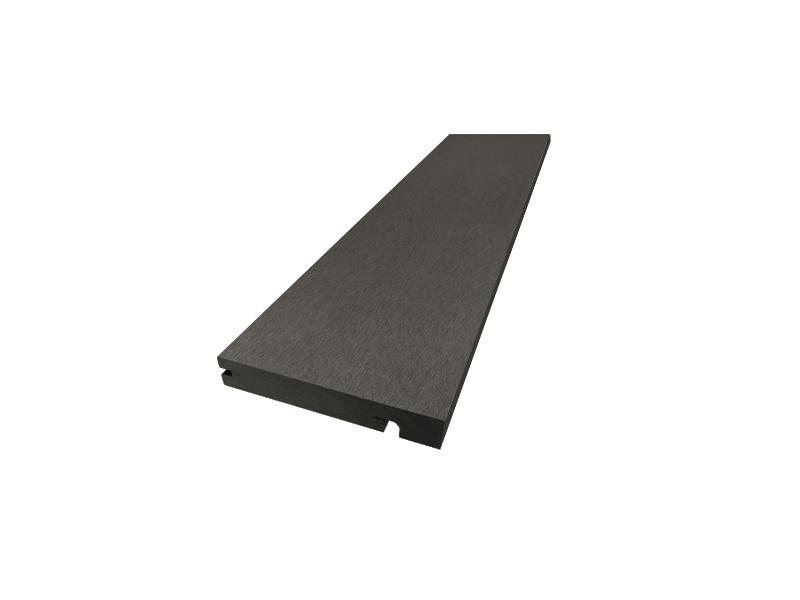 Stair Tread Solid Composite Charcoal 3.6M