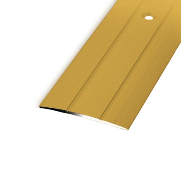 Canadia Screw Fit Flat Flooring Profile Gold 3.8x100cm