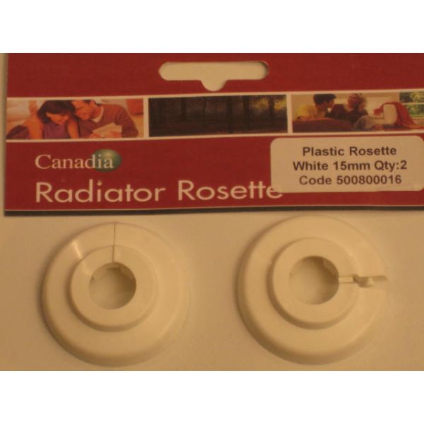 Plastic Rosette 2Pk