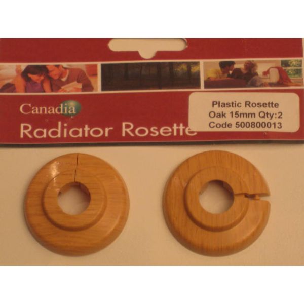 Plastic Rosette 2Pk