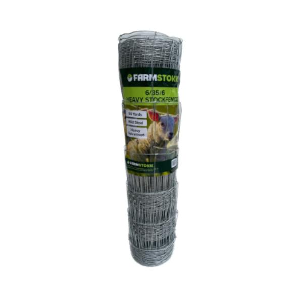 Farmstokk 6-35-6 Heavy Stockfence Sheep Wire 50 yards (45.72M)