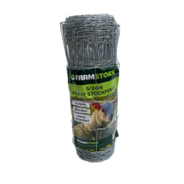 Farmstokk 5-24-6 Light Stockfence Sheep Wire 50 yards (45.72M)